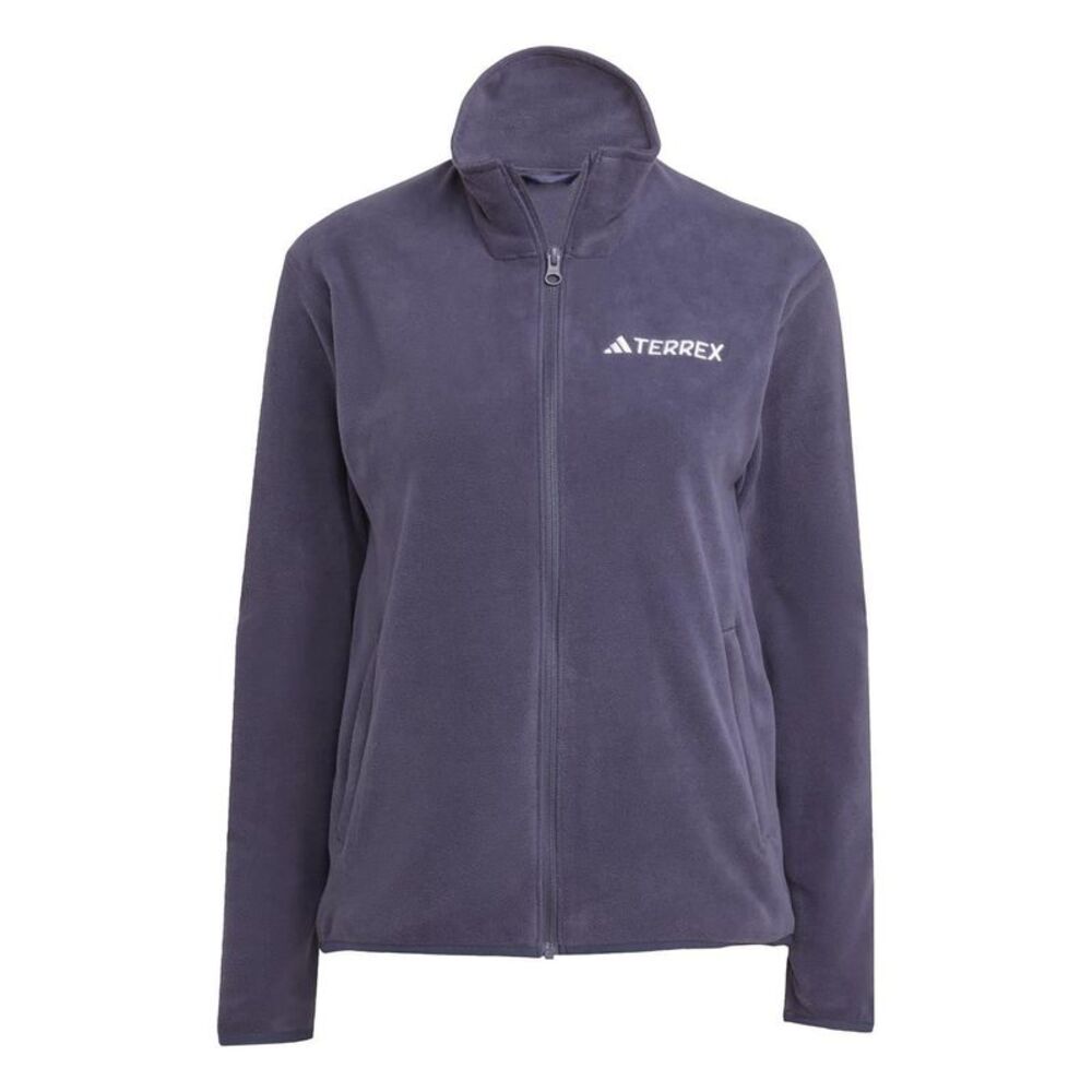 Adidas Womens/Ladies Xperior Softshell Fleece Jacket / Shadow Blue